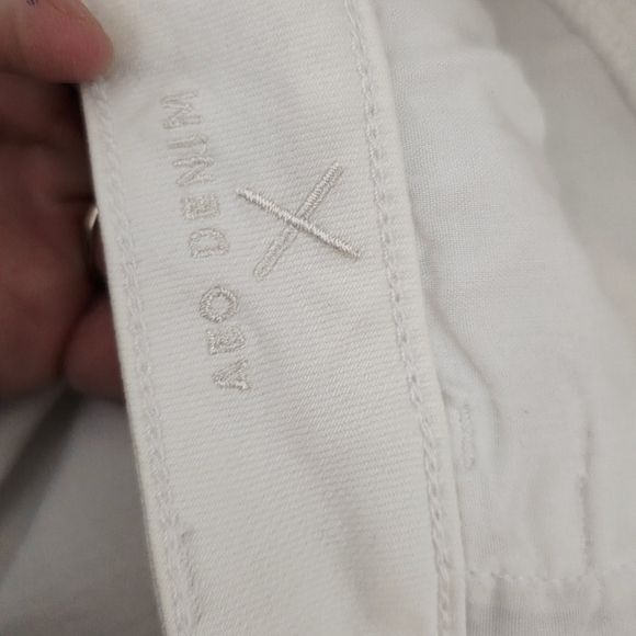 American Eagle White Super Stretch Skinny Jeggings Size 12 x-Long - Picture 7 of 8